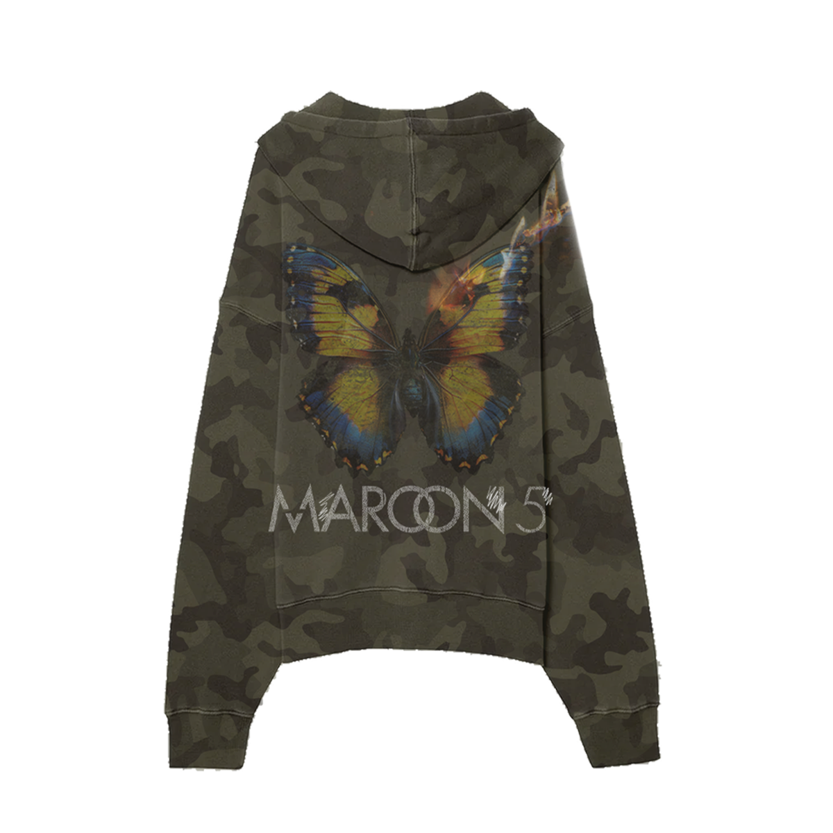 Love Is Like Zip Hoodie - Camo