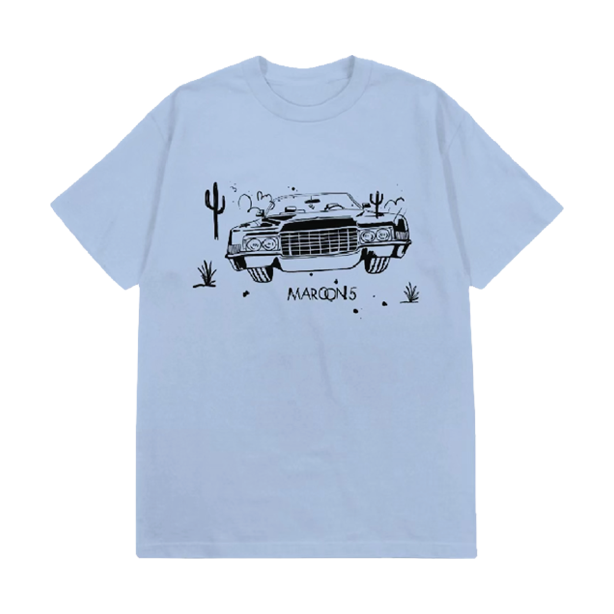 M5LV Blue Car Tee