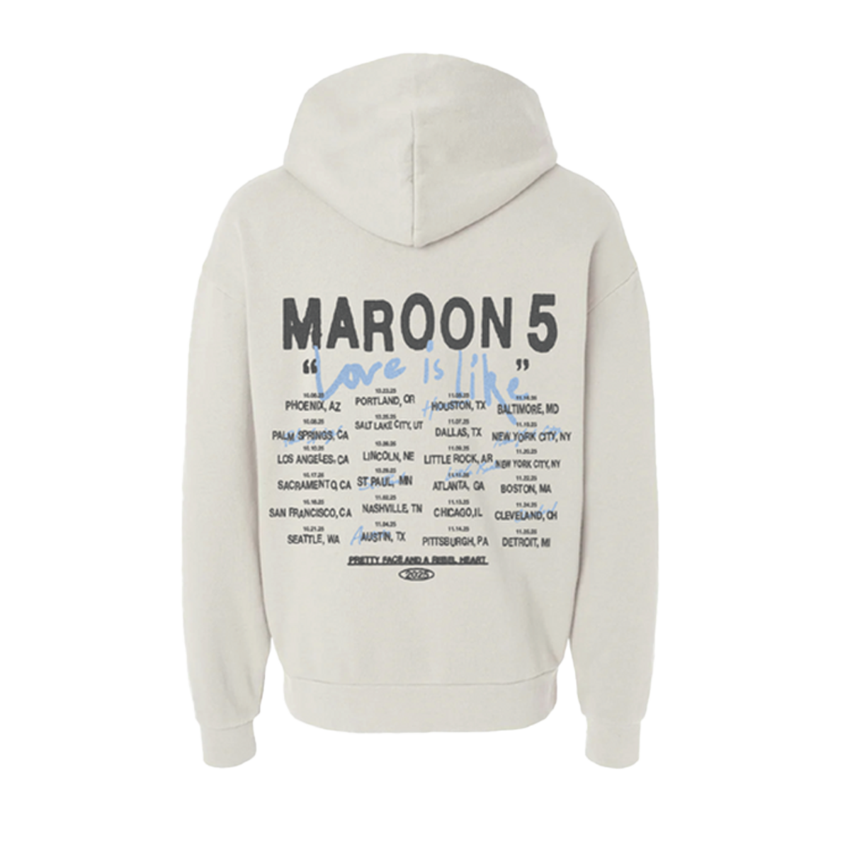 Love Is Like 2025 Tour Hoodie