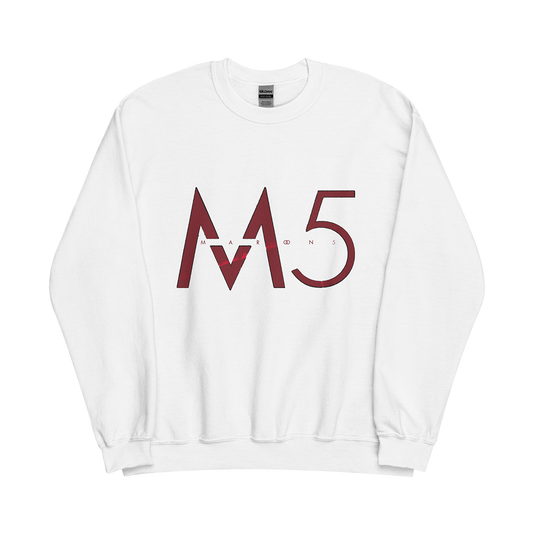 M5 White Crewneck