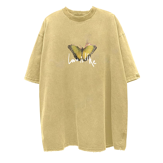 Love Is Like Tee - Yellow
