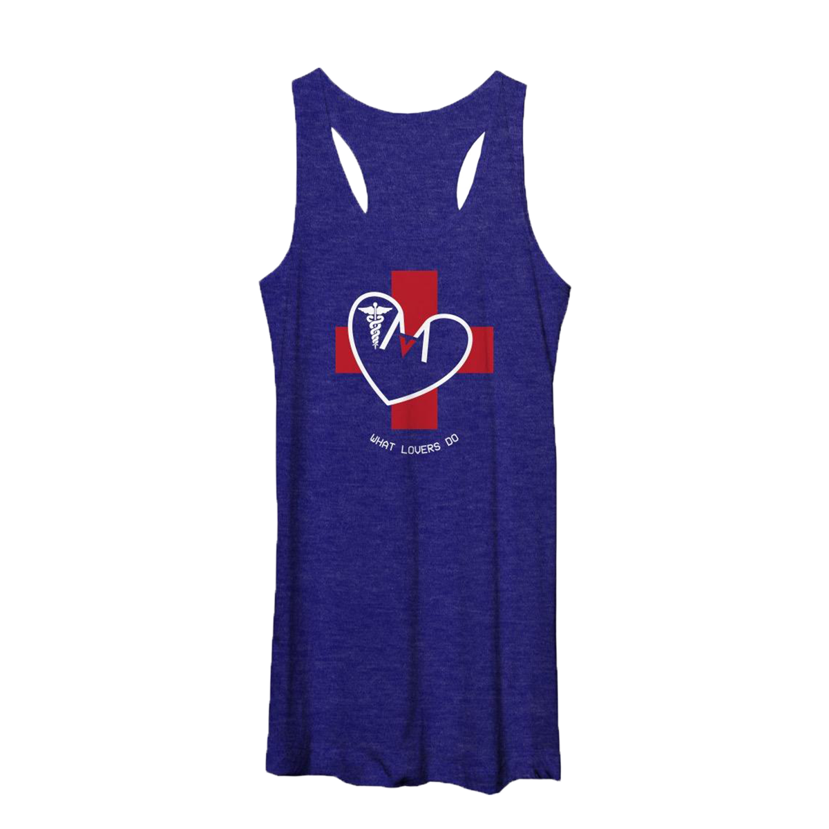 What Lovers Do Racerback Tank