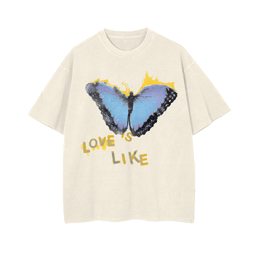 Love Is Like 2025 Tour Tee - Natural