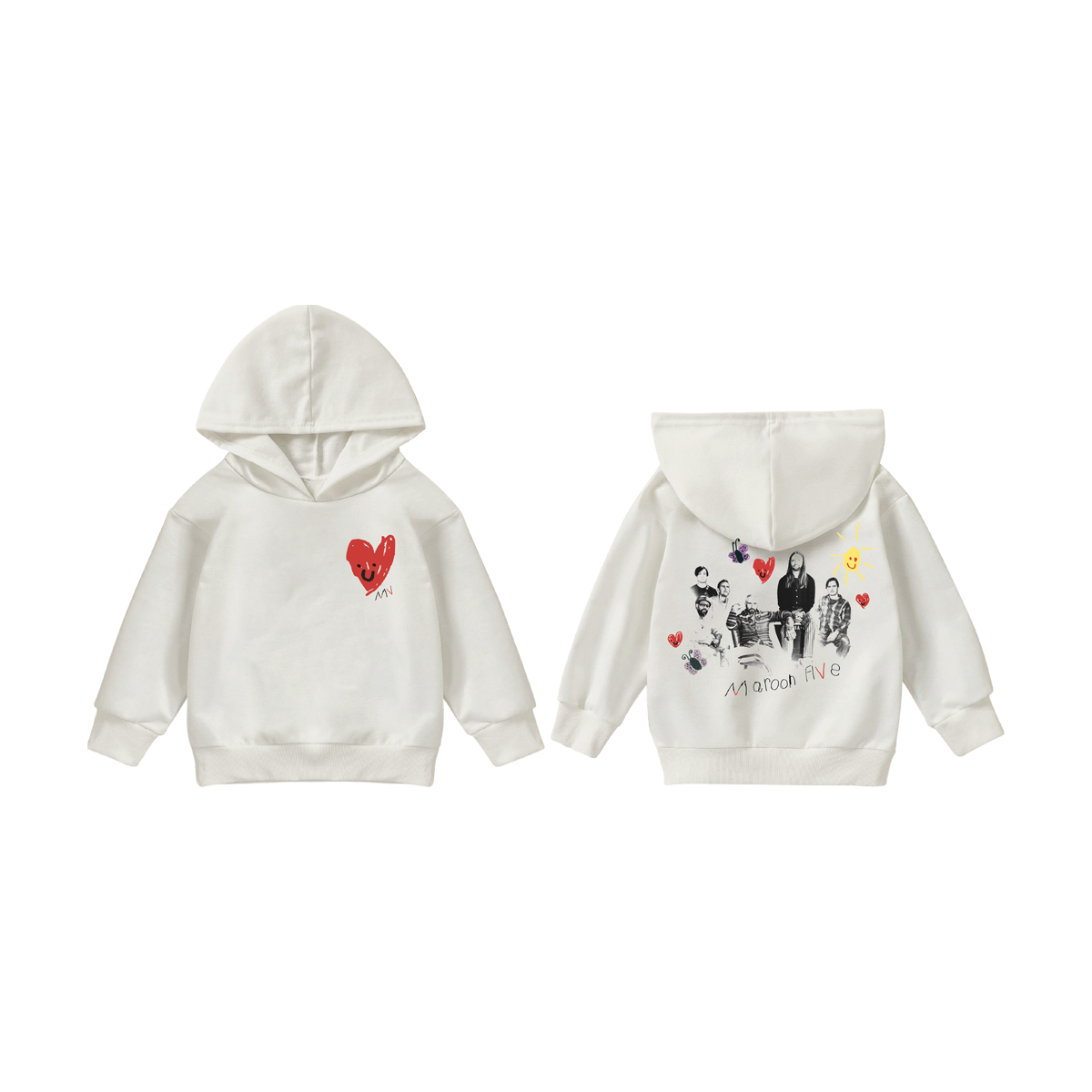 M5 Kids Heart Hoodie