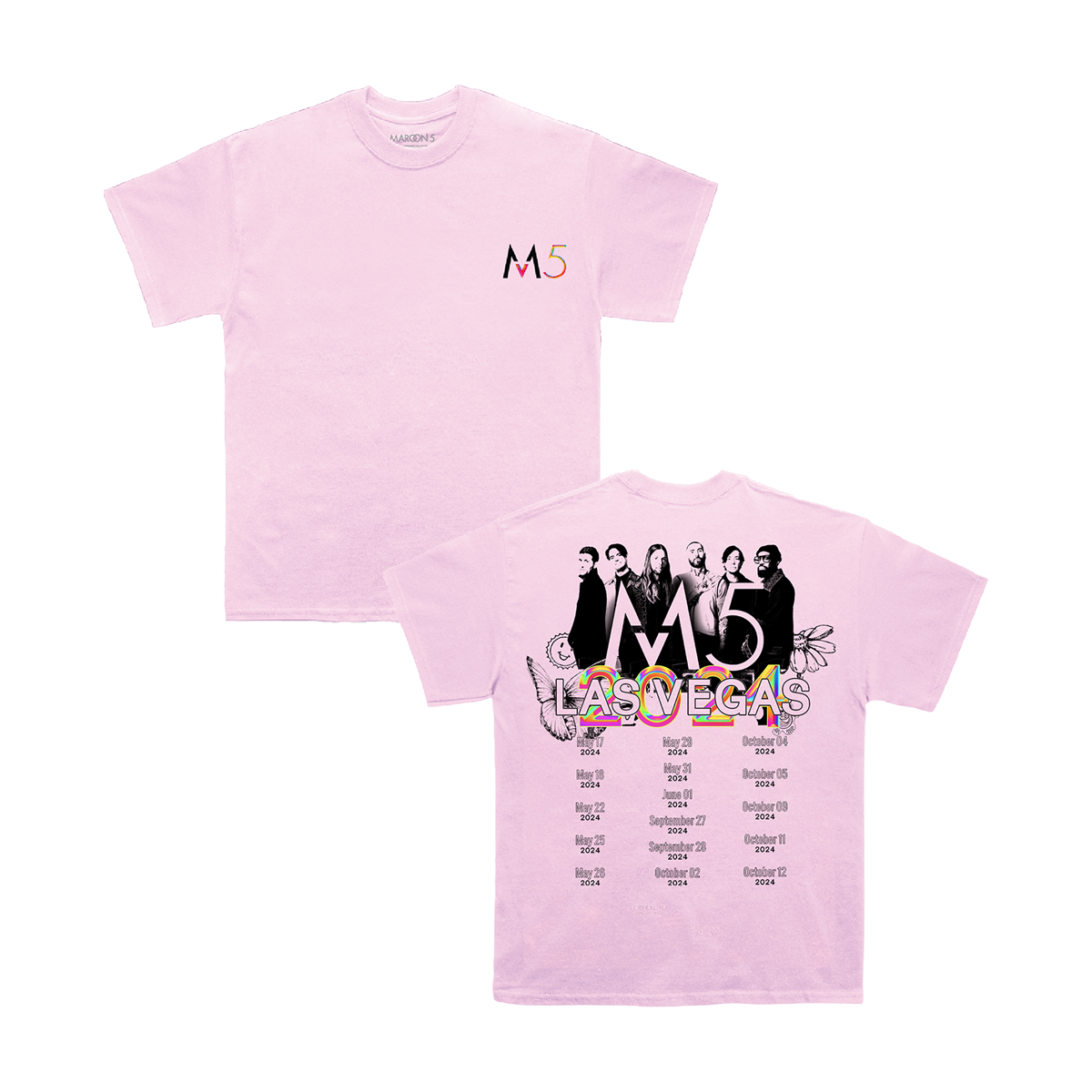 M5LV Pink Chrome Tee